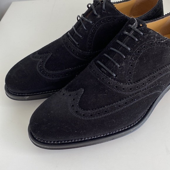 CAPORICCI 921 Black Suede Shoes - Picture 6 of 8
